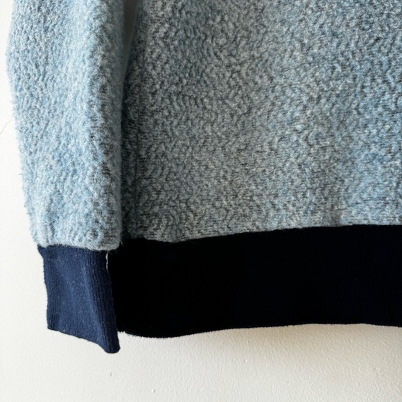 Patagonia woolyester fleece Half-Zip Pullover blue - Picture 3 of 8